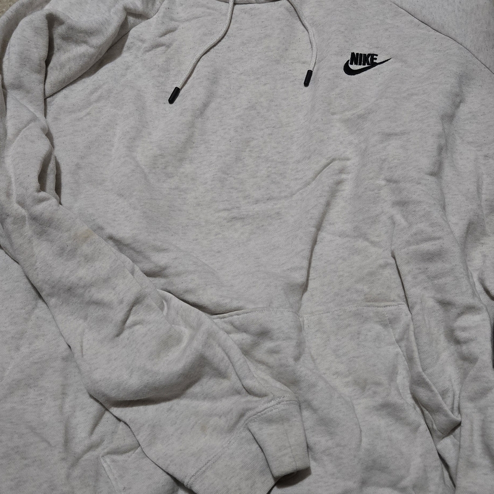 Nike Women's Light Gray Hoodie
